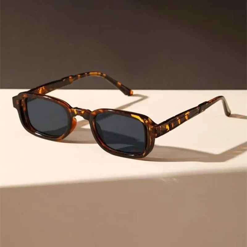 Luxury Zone - Luxuriöse Rechteckige Sonnenbrille für Damen, Ovale