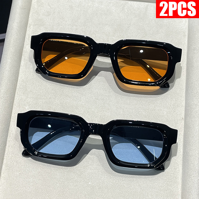 2/3 Stück Vintage Rechteckige  – Luxury Zone Bewertung und Preis